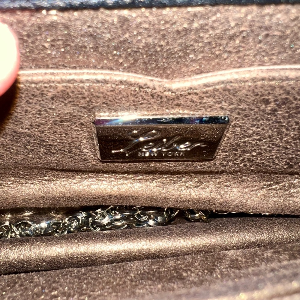 JUDITH LIEBER fabulous black purse with crystals-GREAT CONDITION - Picture 2 of 9